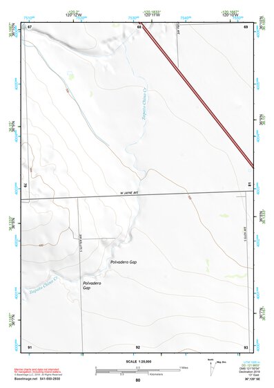 36120SE Page 80 Coalinga Topo Preview 1