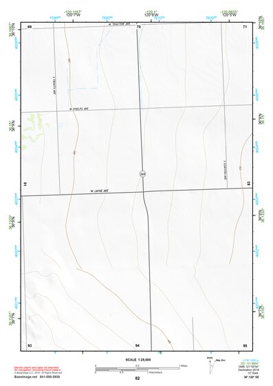 36120SE Page 82 Coalinga Topo Preview 1
