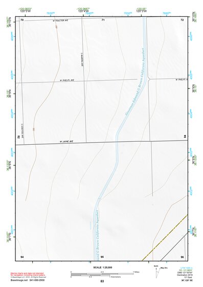 36120SE Page 83 Coalinga Topo Preview 1