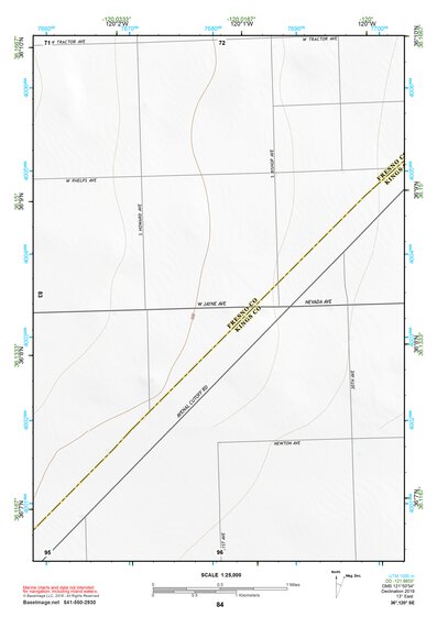 36120SE Page 84 Coalinga Topo Preview 1