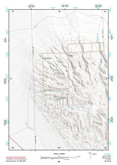 36120SE Page 92 Coalinga Topo Preview 1