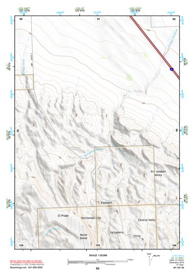 36120SE Page 93 Coalinga Topo Preview 1