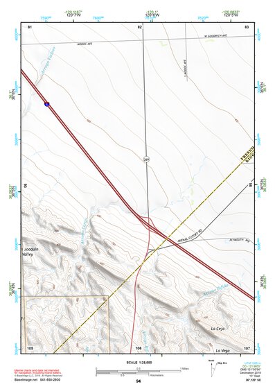 36120SE Page 94 Coalinga Topo Preview 1