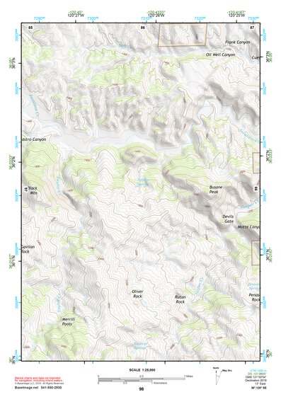 36120SE Page 98 Coalinga Topo Preview 1