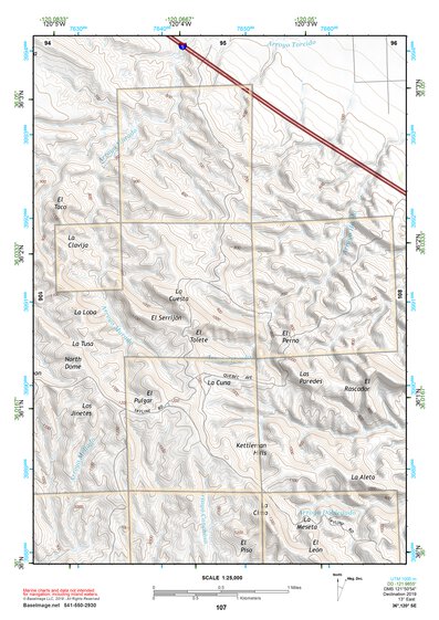 36120SE Page 107 Coalinga Topo Preview 1
