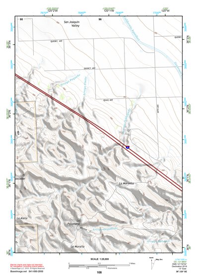 36120SE Page 108 Coalinga Topo Preview 1