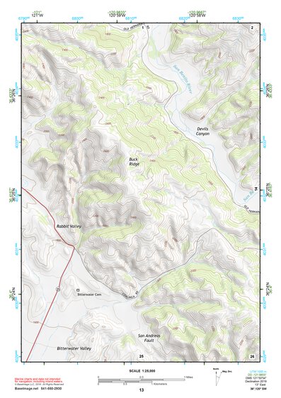 36120SW Page 13 Coalinga Topo Preview 1
