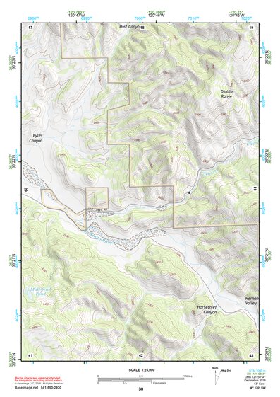 36120SW Page 30 Coalinga Topo Preview 1