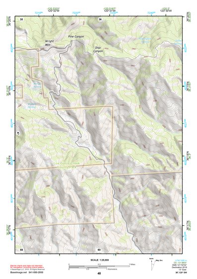 36120SW Page 48 Coalinga Topo Preview 1
