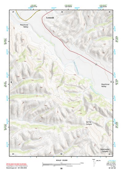 36120SW Page 50 Coalinga Topo Preview 1
