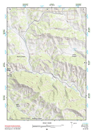 36120SW Page 58 Coalinga Topo Preview 1