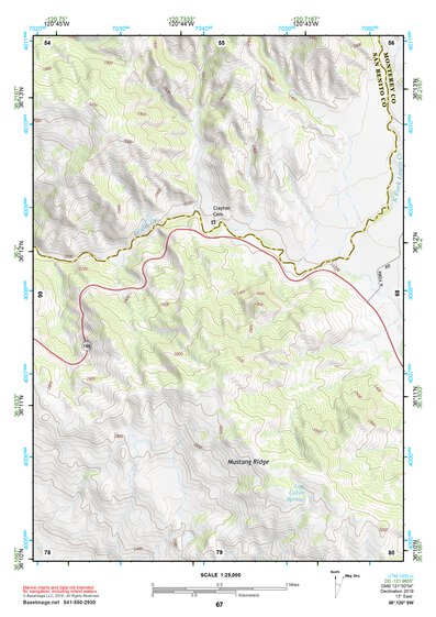 36120SW Page 67 Coalinga Topo Preview 1
