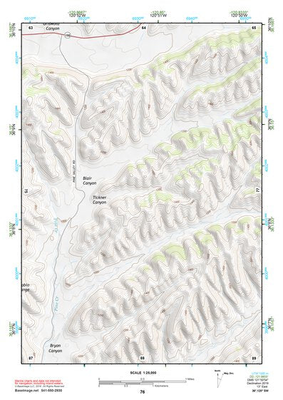 36120SW Page 76 Coalinga Topo Preview 1