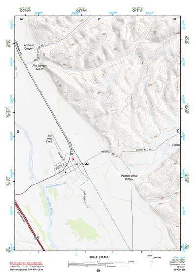 36120SW Page 99 Coalinga Topo Preview 1
