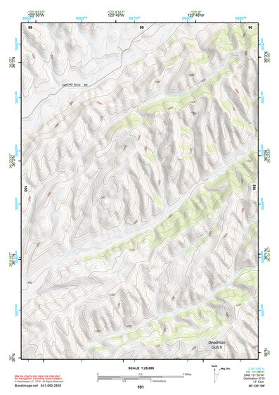 36120SW Page 101 Coalinga Topo Preview 1
