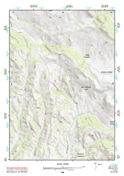 36120SW Page 106 Coalinga Topo Preview 1