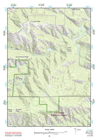 36121SW Page 17 Point Sur Topo Preview 1