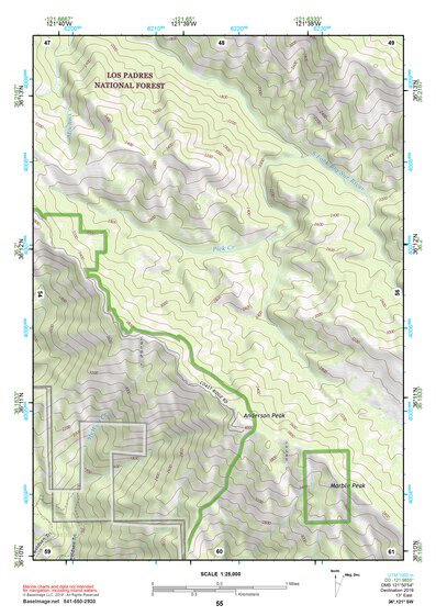 36121SW Page 55 Point Sur Topo Preview 1