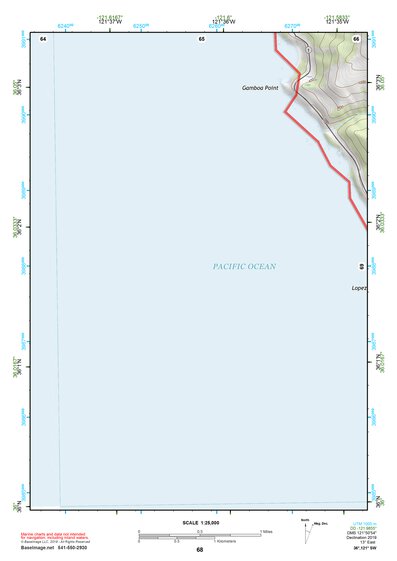 36121SW Page 68 Point Sur Topo Preview 1