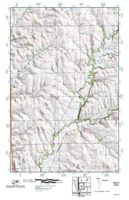 37096a1) Page 029 Sedan Map by BaseImage Publishing | Avenza Maps