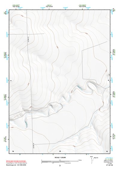37102NE Page 3 Two Buttes Reservoir Topo Preview 1