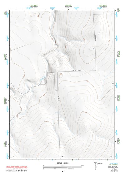 37102NE Page 4 Two Buttes Reservoir Topo Preview 1
