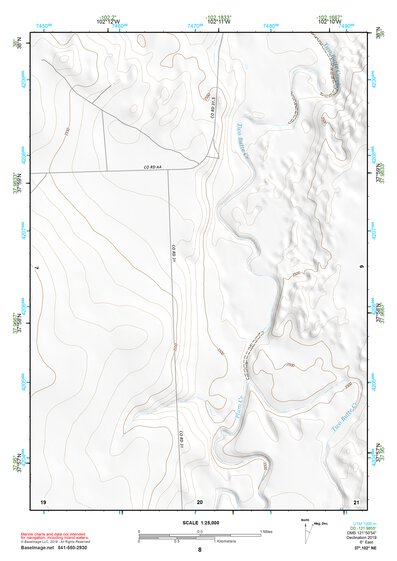 37102NE Page 8 Two Buttes Reservoir Topo Preview 1