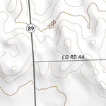 37102NE Page 10 Two Buttes Reservoir Topo Preview 3