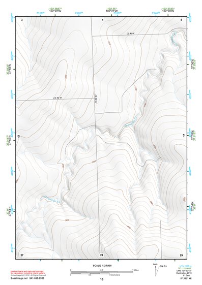 37102NE Page 16 Two Buttes Reservoir Topo Preview 1