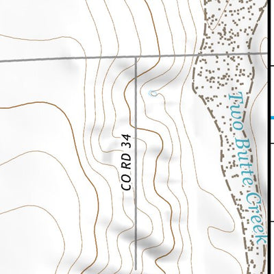 37102NE Page 20 Two Buttes Reservoir Topo Preview 3