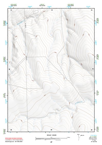 37102NE Page 27 Two Buttes Reservoir Topo Preview 1