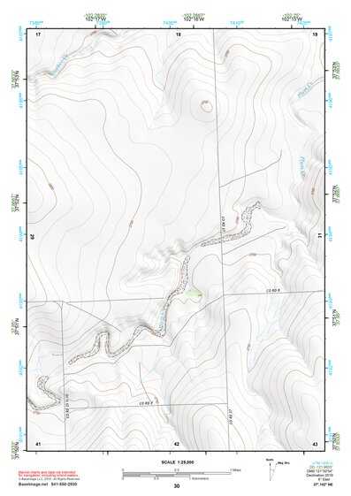 37102NE Page 30 Two Buttes Reservoir Topo Preview 1