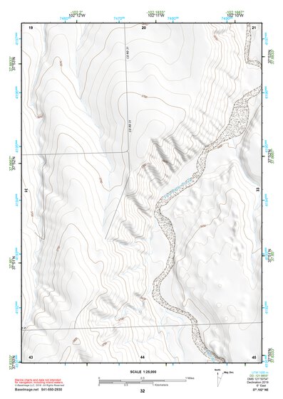 37102NE Page 32 Two Buttes Reservoir Topo Preview 1