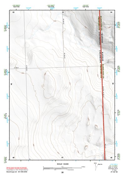 37102NE Page 35 Two Buttes Reservoir Topo Preview 1