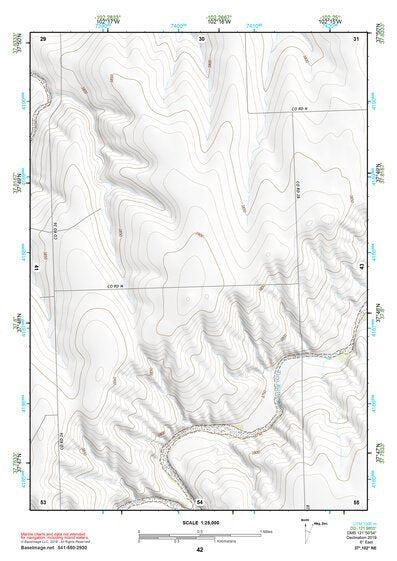 37102NE Page 42 Two Buttes Reservoir Topo Preview 1