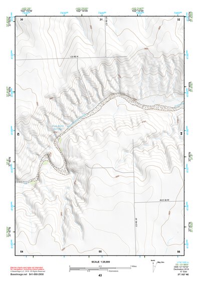 37102NE Page 43 Two Buttes Reservoir Topo Preview 1