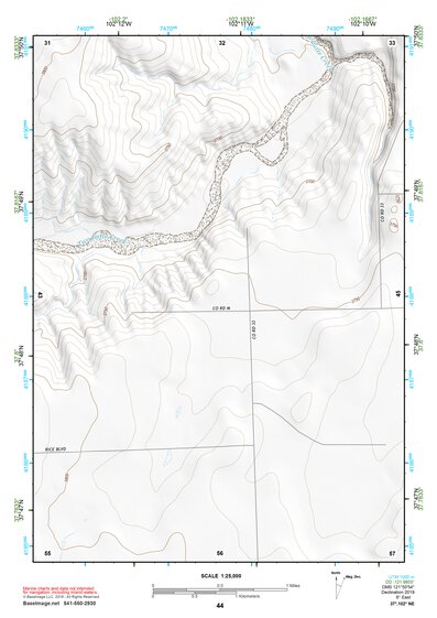 37102NE Page 44 Two Buttes Reservoir Topo Preview 1