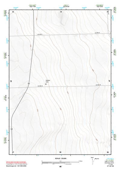 37102NE Page 46 Two Buttes Reservoir Topo Preview 1