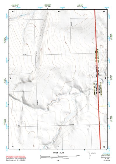 37102NE Page 59 Two Buttes Reservoir Topo Preview 1