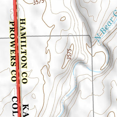 37102NE Page 60 Two Buttes Reservoir Topo Preview 3