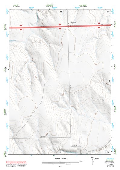 37102NE Page 61 Two Buttes Reservoir Topo Preview 1