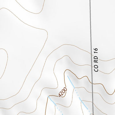 37102NE Page 61 Two Buttes Reservoir Topo Preview 2