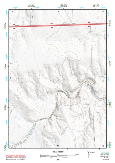37102NE Page 62 Two Buttes Reservoir Topo Preview 1