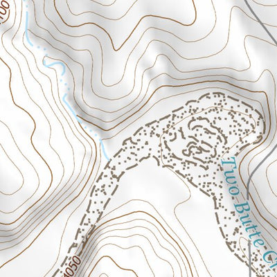 37102NE Page 62 Two Buttes Reservoir Topo Preview 3
