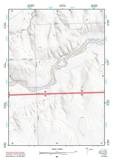 37102NE Page 64 Two Buttes Reservoir Topo Preview 1