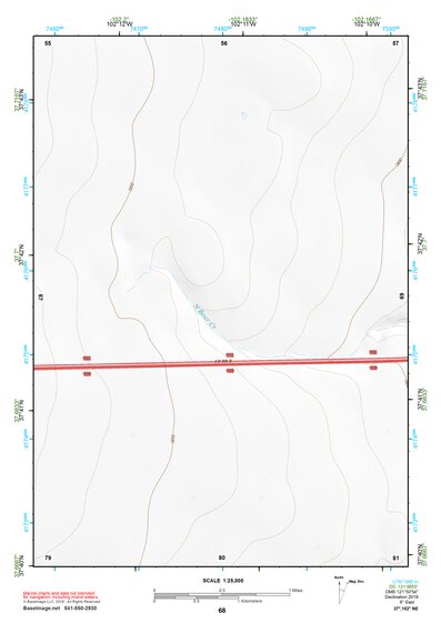 37102NE Page 68 Two Buttes Reservoir Topo Preview 1