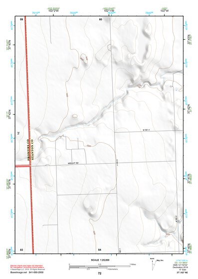 37102NE Page 72 Two Buttes Reservoir Topo Preview 1