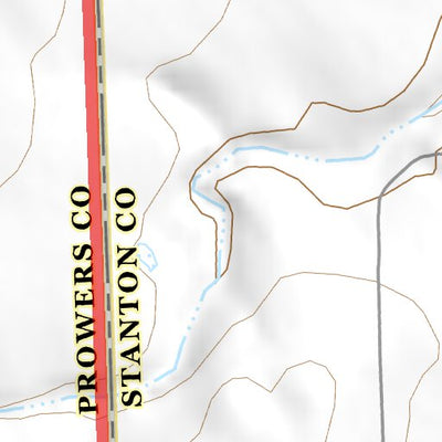 37102NE Page 72 Two Buttes Reservoir Topo Preview 3