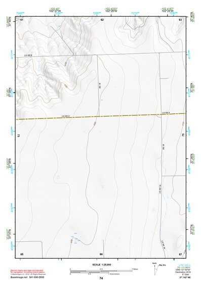 37102NE Page 74 Two Buttes Reservoir Topo Preview 1