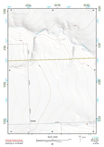 37102NE Page 80 Two Buttes Reservoir Topo Preview 1